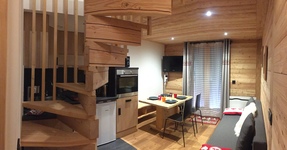 Séjour et cuisine - © B. Faure-Vincent