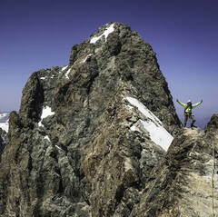 Crossing the Meije (3,983 m) with the La Grave Guide Bureau - © Bureau des guides