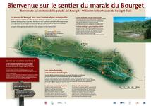 Sentiero di interpretazione della palude di Bourget - © Sentier d'interprétation du Marais du Bourget