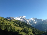 La Meije et crête de l'Aiguillon - © J. Selberg