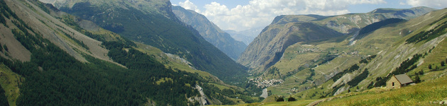 Vue sur la vallée de la Haute Romanche - © J. Selberg