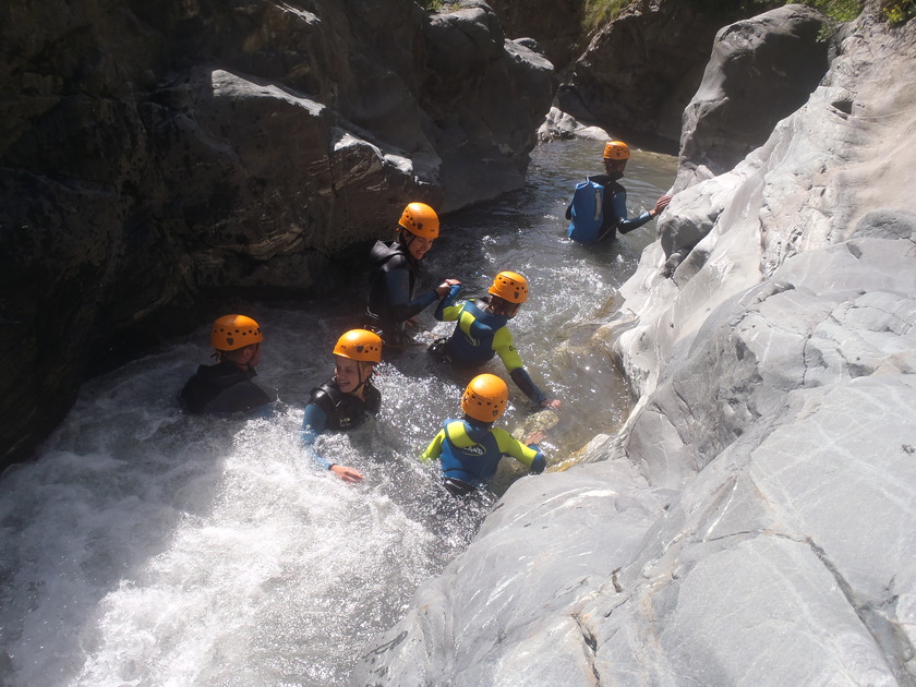 Conyon avec Aventure Verticale la Meije - © Odile Martin Cocher
