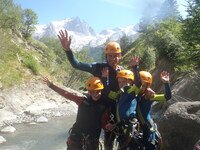 Canyon en famille au Chazelet - © Odile Martin Cocher