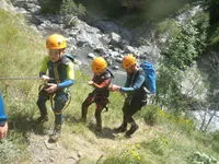 Canyon en famille au Chazelet - © Odile Martin Cocher