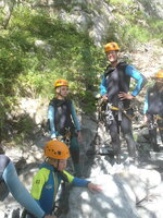 Canyon en famille au Chazelet - © Odile Martin Cocher