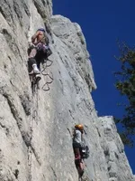 Terrain d'Aventure - Odile Martin Cocher - Aventure Verticale La Meije - © OMC