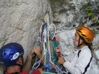 Terrain d'Aventure - Odile Martin Cocher - Aventure Verticale La Meije - © OMC