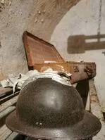 fort des Aittes casque Cervières - © S.Morattel