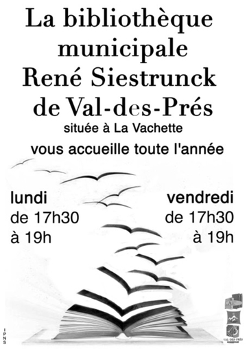 Horaires ouverture bibliothèque