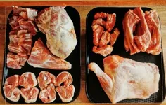 Viande découpée - © JJ.Sionnet