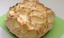 Tarte au citron meringuée faite maison - Villar d'Arène - La Grave - © @CafédeLaFerme