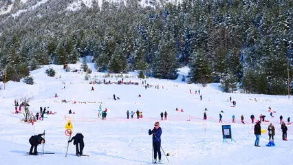 Journée neige en Famille - © Office de Tourisme de Montgenèvre