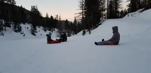 Ideal pour une belle partie de luge - © RefugeNapoleon