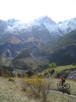 Descente technique sur La Grave - © M. Buffet
