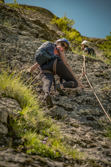 Escalade Villar d'Arène - Alexandra Debas - © Alexandra Debas
