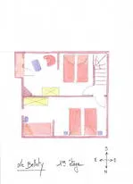Plan de l'étage - © AB