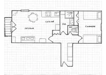 Plan de l'appartement - © José Anres