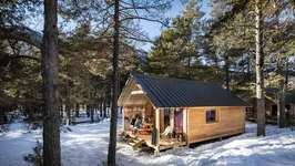 Camping Huttopia La Clarée - © Manu Reyboz