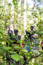 Oeuvre de Barbara Fougnon - Forêt d'Hommes - © Balacé Amandine