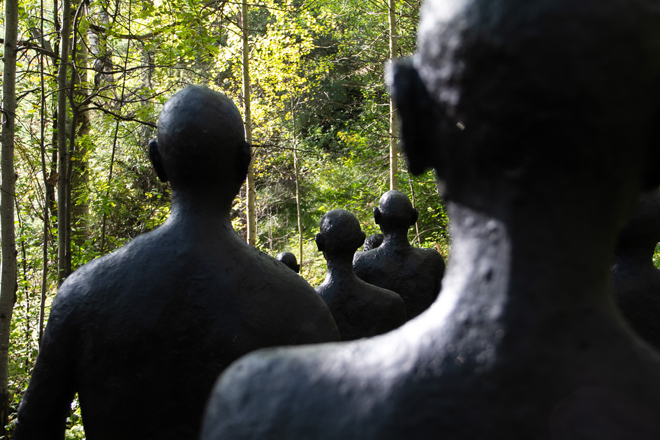 Oeuvre de Barbara Fougnon - Forêt d'Hommes - © Balacé Amandine