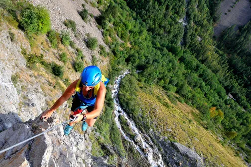 Via Ferrata  "Le Voile de la Mariée"