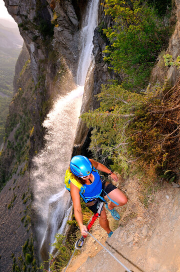 Via Ferrata  "Le Voile de la Mariée" - © beallet.com