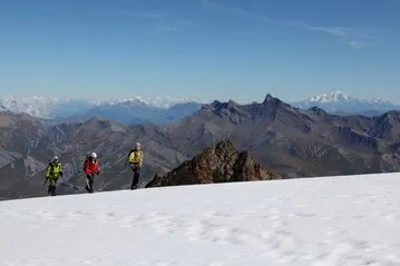glacier de la girose avec le bureau des gudies de la Grave - © Bureau des guides de la Grave
