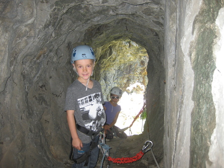 Le Grand Parcours des Mines en via ferrata & via corda - Odile Martin Cocher - Aventure Verticale La Meije