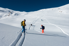 Sci di montagna a l'Izoard -  Ufficio Montagne Briançon - © Laurent Meyer