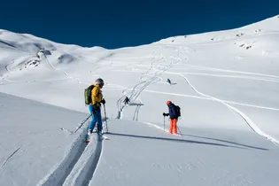 Sci di montagna all'Izoard -  Ufficio Montagne Briançon