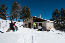 Sci di montagna a l'Izoard -  Ufficio Montagne Briançon - © Laurent Meyer