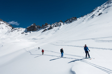 Sci di montagna a l'Izoard -  Ufficio Montagne Briançon - © Laurent Meyer