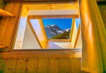 vue sur la Meije depuis la chambre - © © Bruno MOUSSIER / Tous droits réservés / 2023