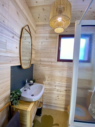 Salle de bain - © Chalet l’eterlou