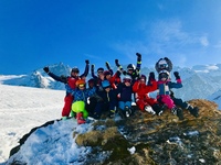 Group lessons for children and teenagers with ESF - © esf la grave