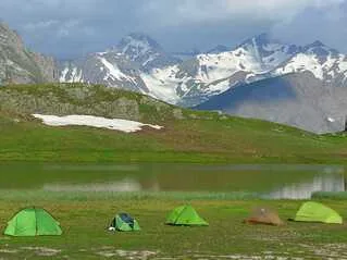 Tour des Cerces en bivouac - © Terres de Trek