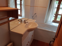 Location Névache Edelweiss 3 - Salle de bain étage - © ©S.Liot