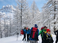 Snowshoeing in the Pays de La Meije - © Morillon P.