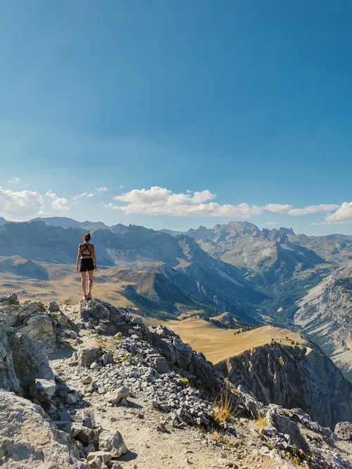 L'Aiguille Rouge depuis Roubion