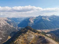 Vue sur le Briançonnais depuis l'Aiguille Rouge - © S.Morattel