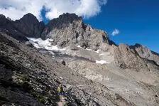 Arrivée au refuge du Pavé - © Thierry Maillet - Parc national des Ecrins