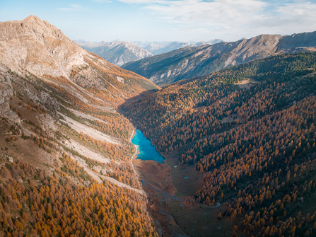 Lac de l'Orceyrette depuis le Centre Montagne