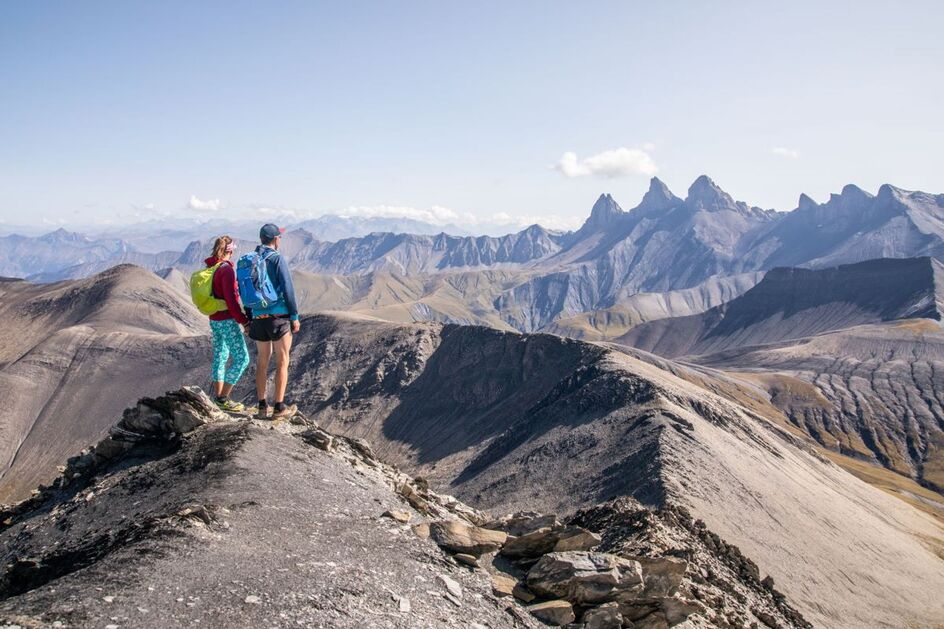 The summit of Pic du Mas de La Grave - © Thibaut Blais - Parc national des Ecrins
