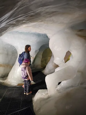 Grotte de glace - La Grave - © S.Morattel
