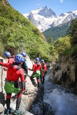 Canyoning avec le bureau des guides de la Grave