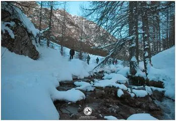 Escursioni con le racchette da neve - Dall'autentico al selvaggio -  Ufficio Montagne Briançon - © bureau montagne briançon