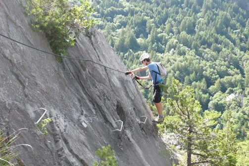 Initiation à la Via Ferrata avec Passion Outdoor