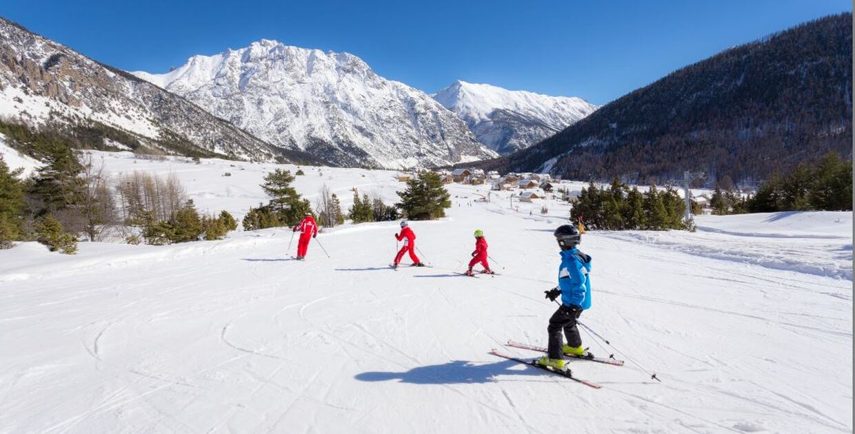 Piste de Champbellet Névache - © Morattel M.