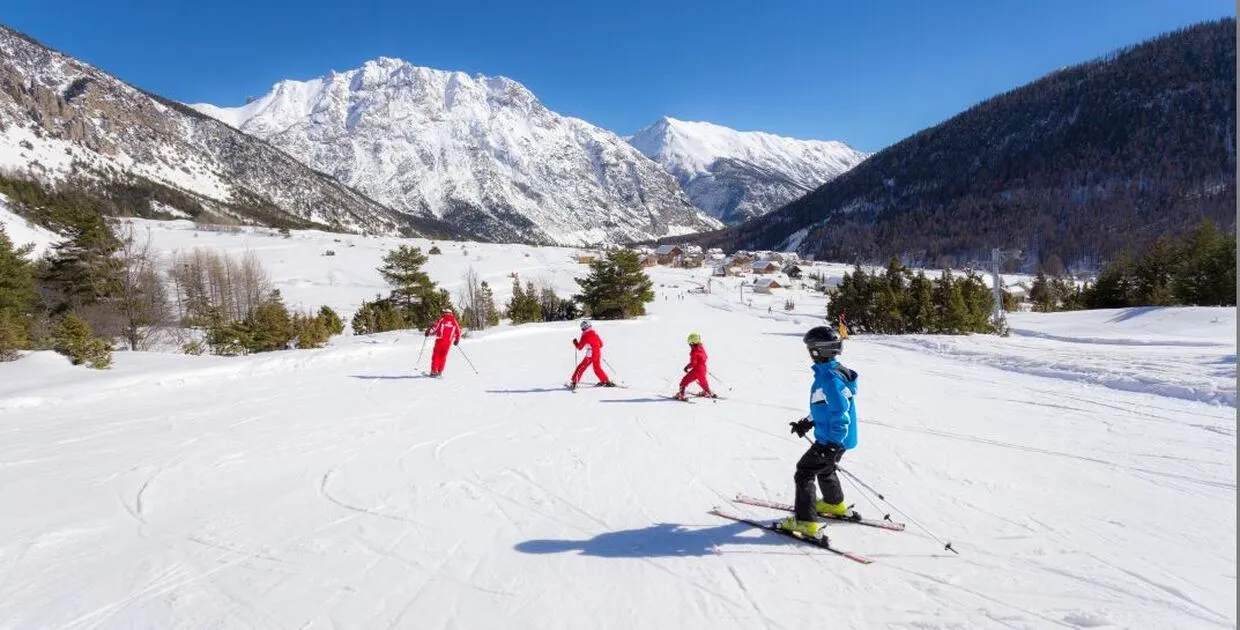 Piste de Champbellet Névache - © Morattel M.