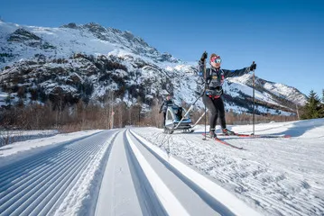 Chalet d'accueil du domaine nordique du Pays de la Meije_Villar-d'Arêne - © Alpes Photographies